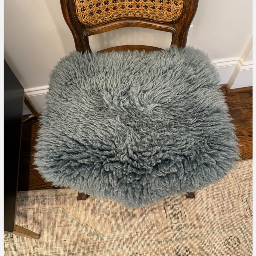 Natural Premium 100% Sheepskin 4 Chair Pads Seat Covers Australia New Zealand - Picture 6 of 6